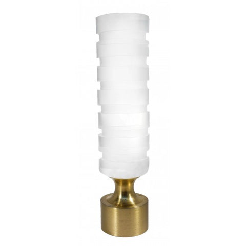 Metro Lucent Finial for 1-1/8" Rod