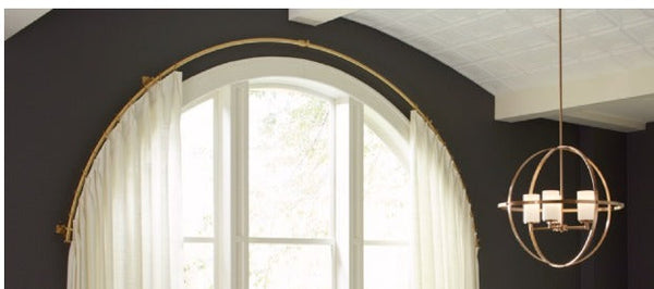 Select Metal Continuous Curved Arched Pole, Up to 16ft Length