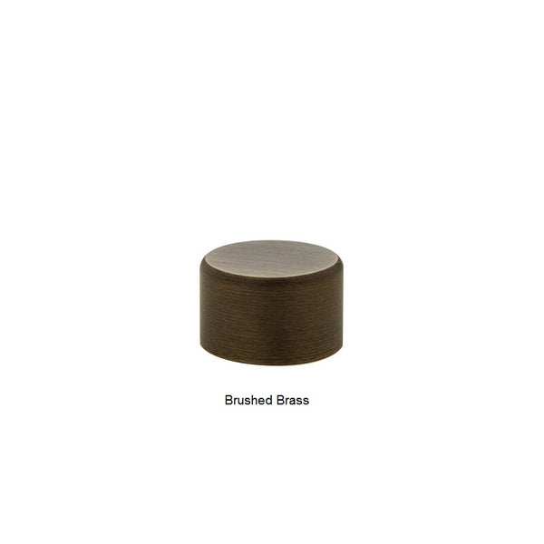 Metal Endcaps for 1-3/16" Round Acrylic or Metal Rod, each.
