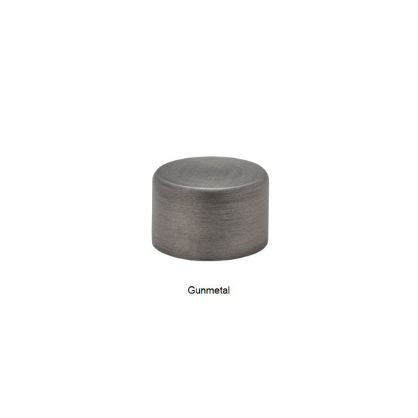 Metal Endcaps for 1-3/16" Round Acrylic or Metal Rod, each.