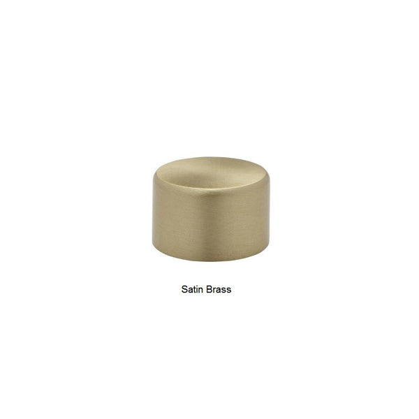 Metal Endcaps for 1-3/16" Round Acrylic or Metal Rod, each.