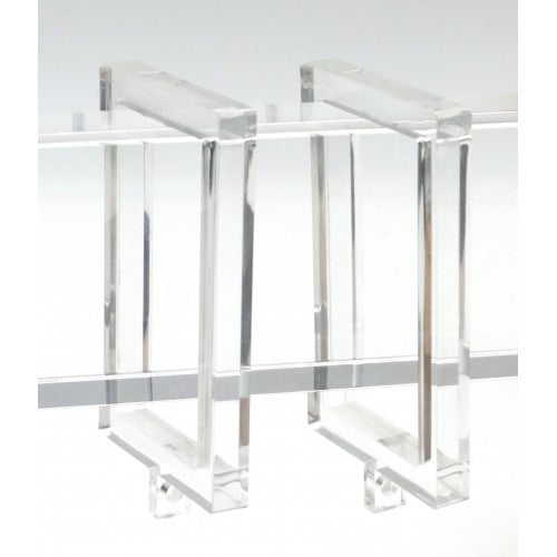 Rectangular Acrylic Rods Luxe Rectangular Acrylic Ring for 1-1/2