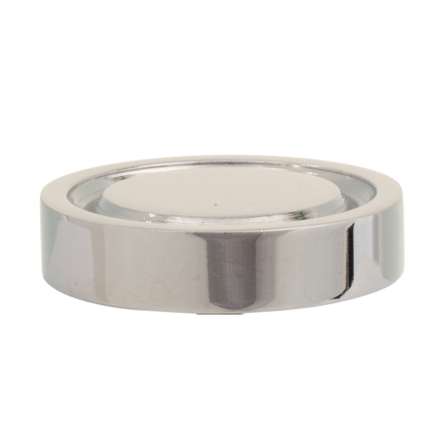 Metro Flat End Cap Finial for 1-1/8" Rod