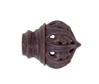 Kirsch Crown Palace Finial for 1" Dia Rod (Set of 2 Finials)