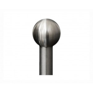 Cafe Ball Finial for 1/2" Dia Rods