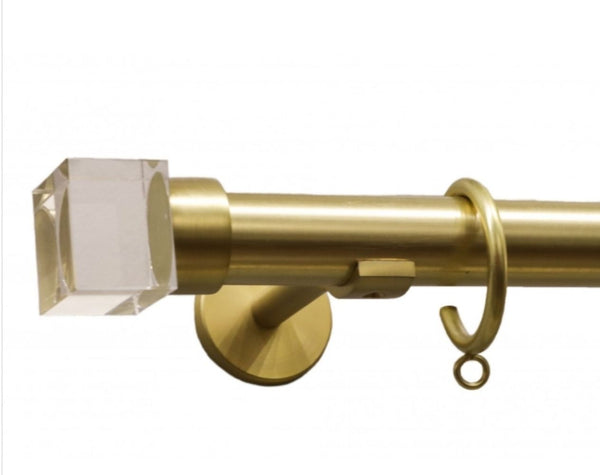 C-Style Bypass Drapery Rings with Eyelet for 1-1/8" Diameter Rods