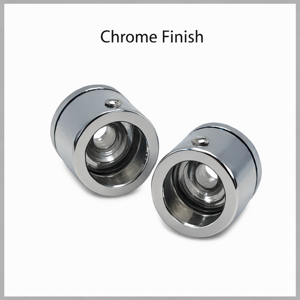Inside Mount Brackets Pair for our 1/2" Diameter Cafe Curtain Rods | Set of 2