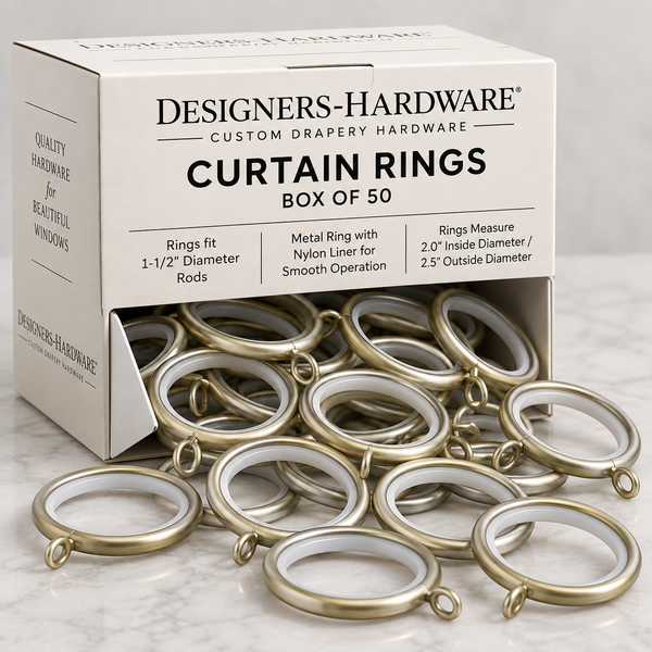 Plain Ring with Liner for 1-1/2" Rod (Box of 50)