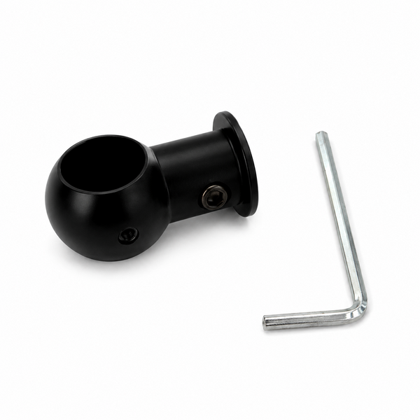 Sash Bracket for 1/2" Cafe Curtain Rods | Wall Mount | Kitchen Dining Small Windows