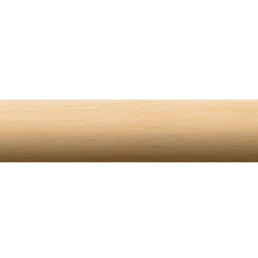 1-3/8" Smooth Wood Pole 4'