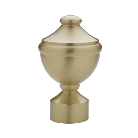 Kingston finial for 1-3/16" metal pole, each.