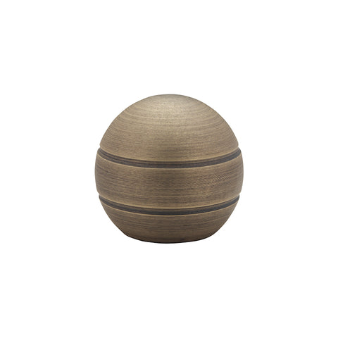 Modern Ball finial for 1-3/16" metal pole, each,