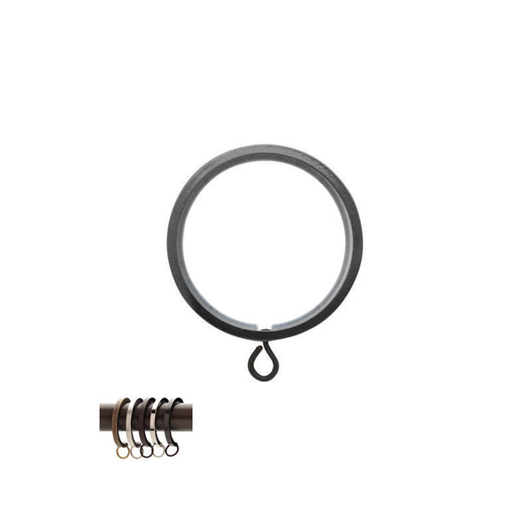 Flat Metal Ring with Liner for 1-3/16" Round Acrylic and Metal Pole, each.