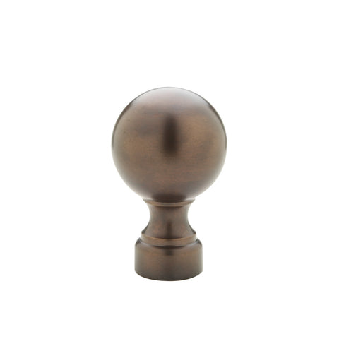 Ball Finial for 3/4" Metal Pole, each.