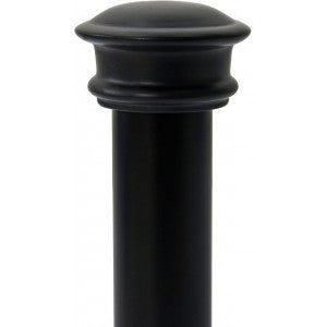 Endcap Finial for 1-1/2" Iron Pole, each.