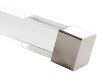 Metal Endcap for Square 1-1/2" Acrylic Rod, each.