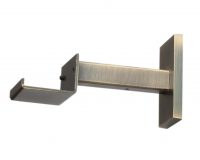 Bypass Bracket for 1-1/2" Square Acrylic Poles, each.