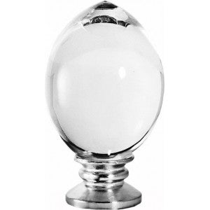 Tribeca Finial for 1-1/8" Metal or Acrylic Poles, each.