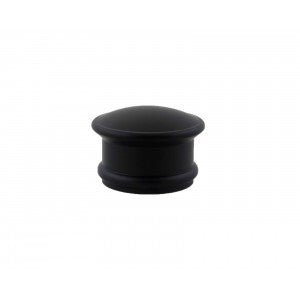 Round Endcap Finial for 1-1/2" Round Acrylic or Metal Rod, each.