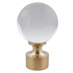 Orion finial for 1-1/2" metal or acrylic rod, each.