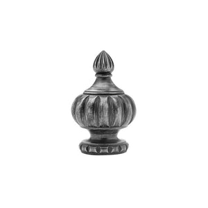 Crown finial pair for 1-3/8" rods.
